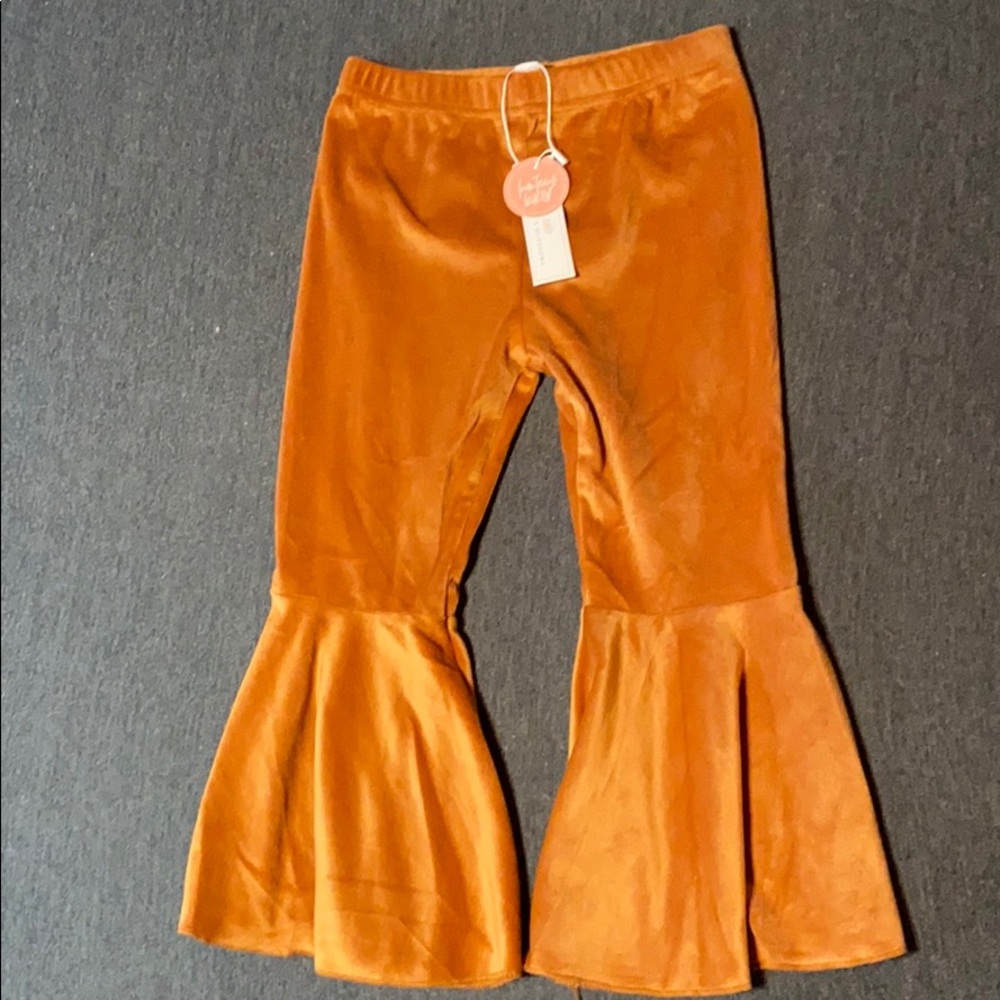 Girls bell bottom pants